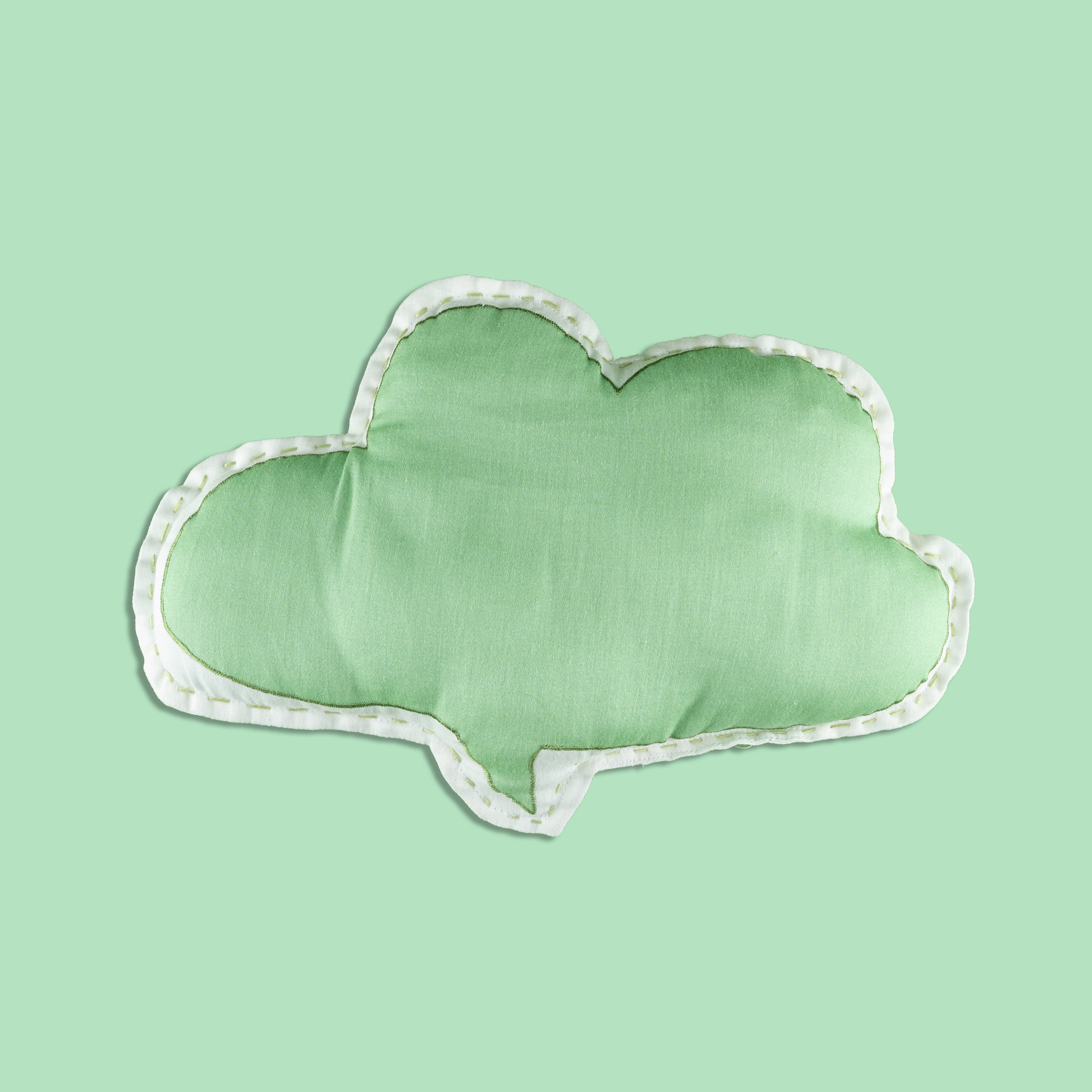 Tiny Snooze Organic Throw Cushion- Speech Bubble