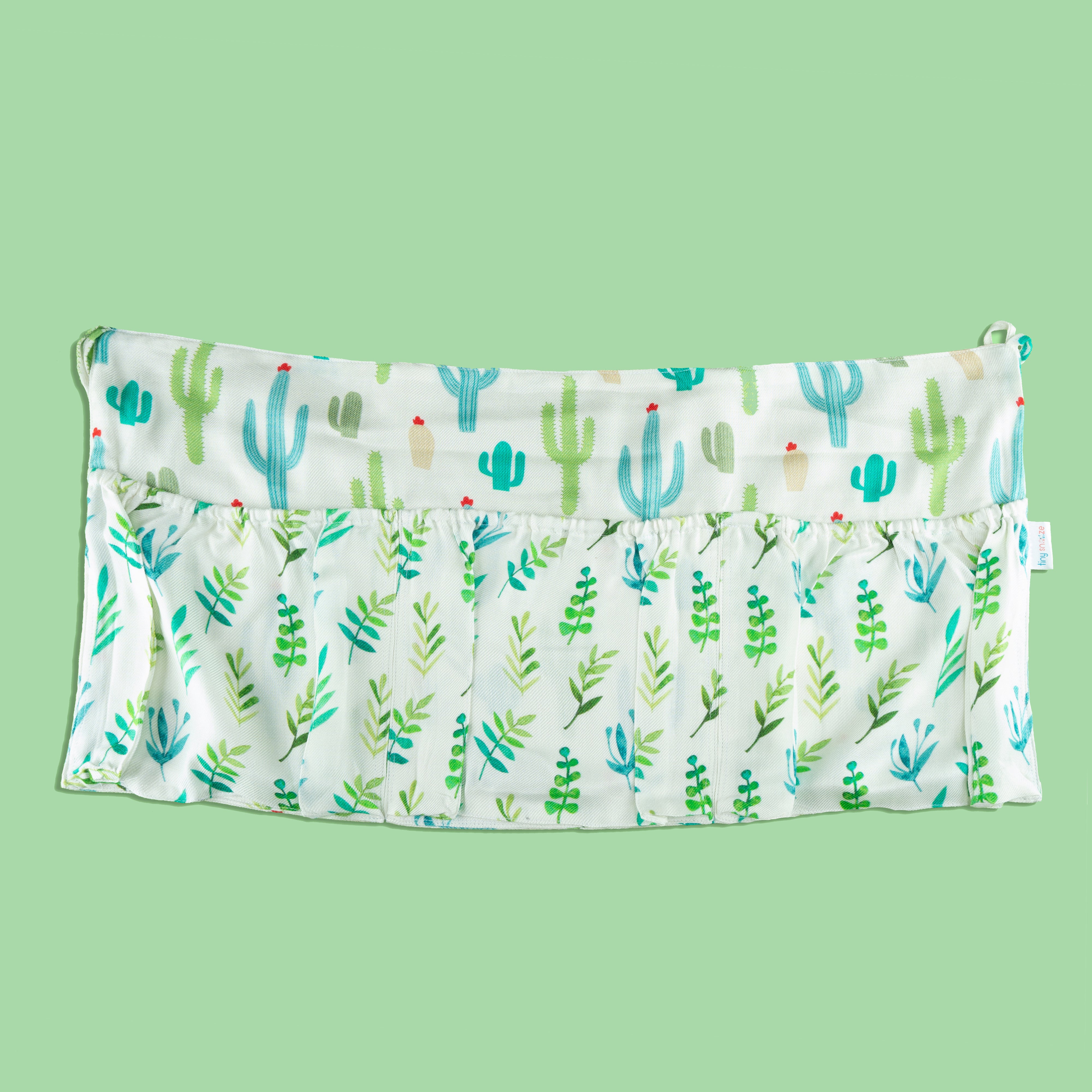 Tiny Snooze Cot Organiser- Go Green