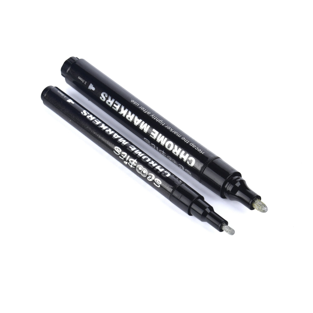 Chrome Pens Set (Set Of 2)