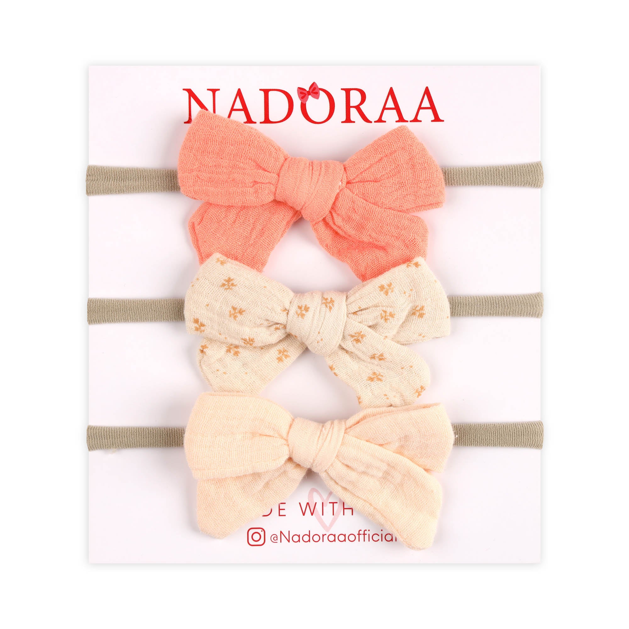 Kicks & Crawl- Little Bloomer Hairbands - Pack of 3