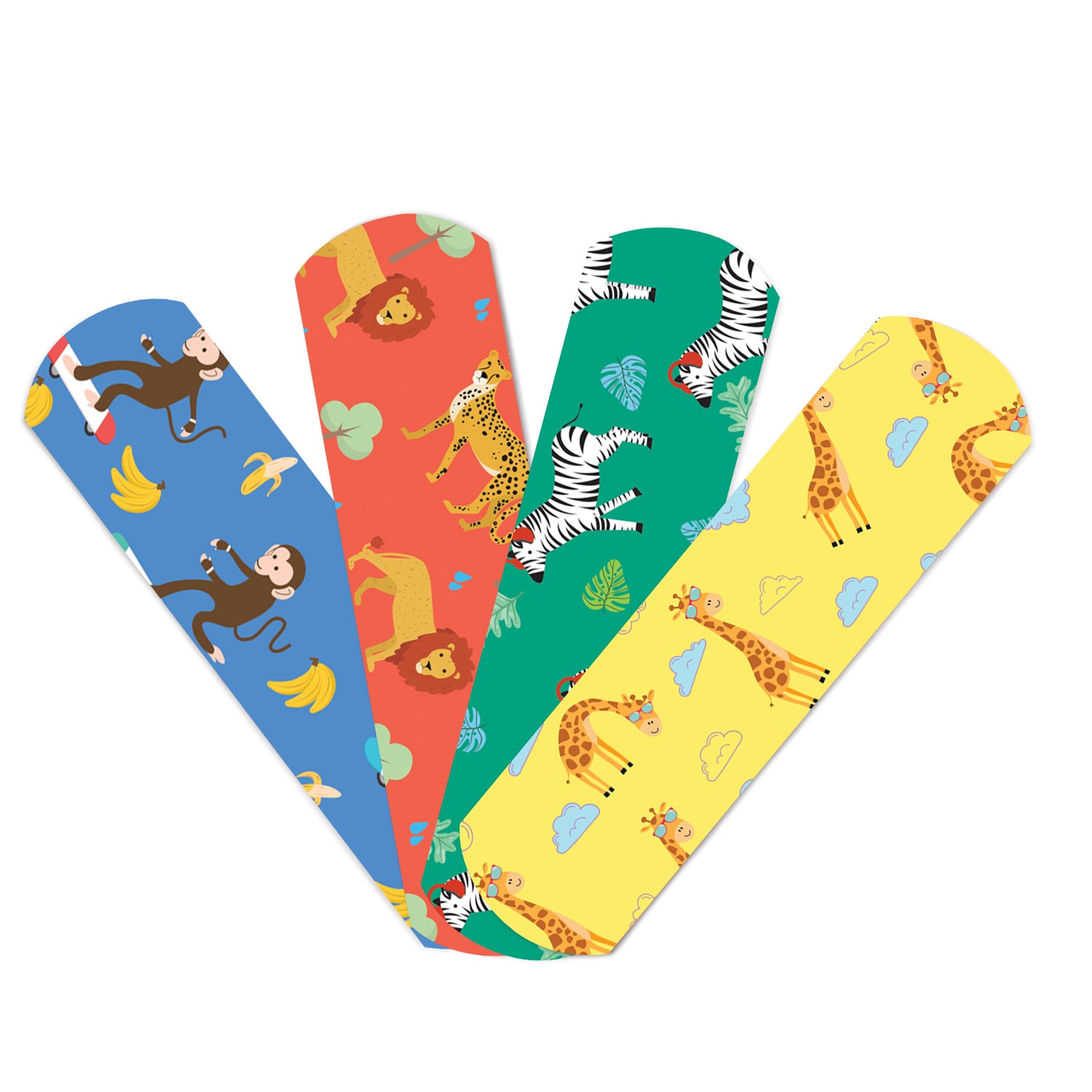 'Ouchie Printed Bandages' 20-Pack (Orange)