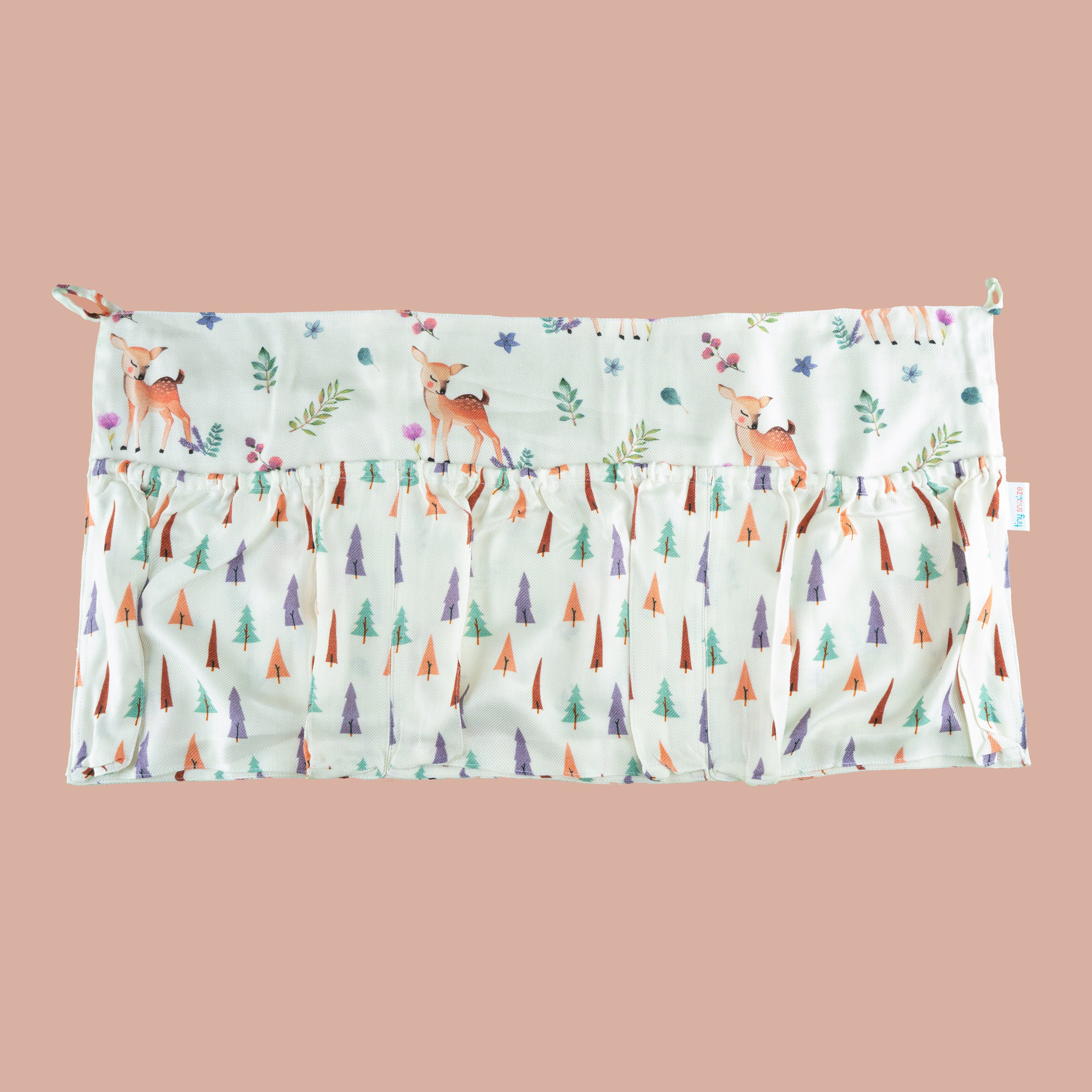 Tiny Snooze Cot Organiser- Enchanted Forest