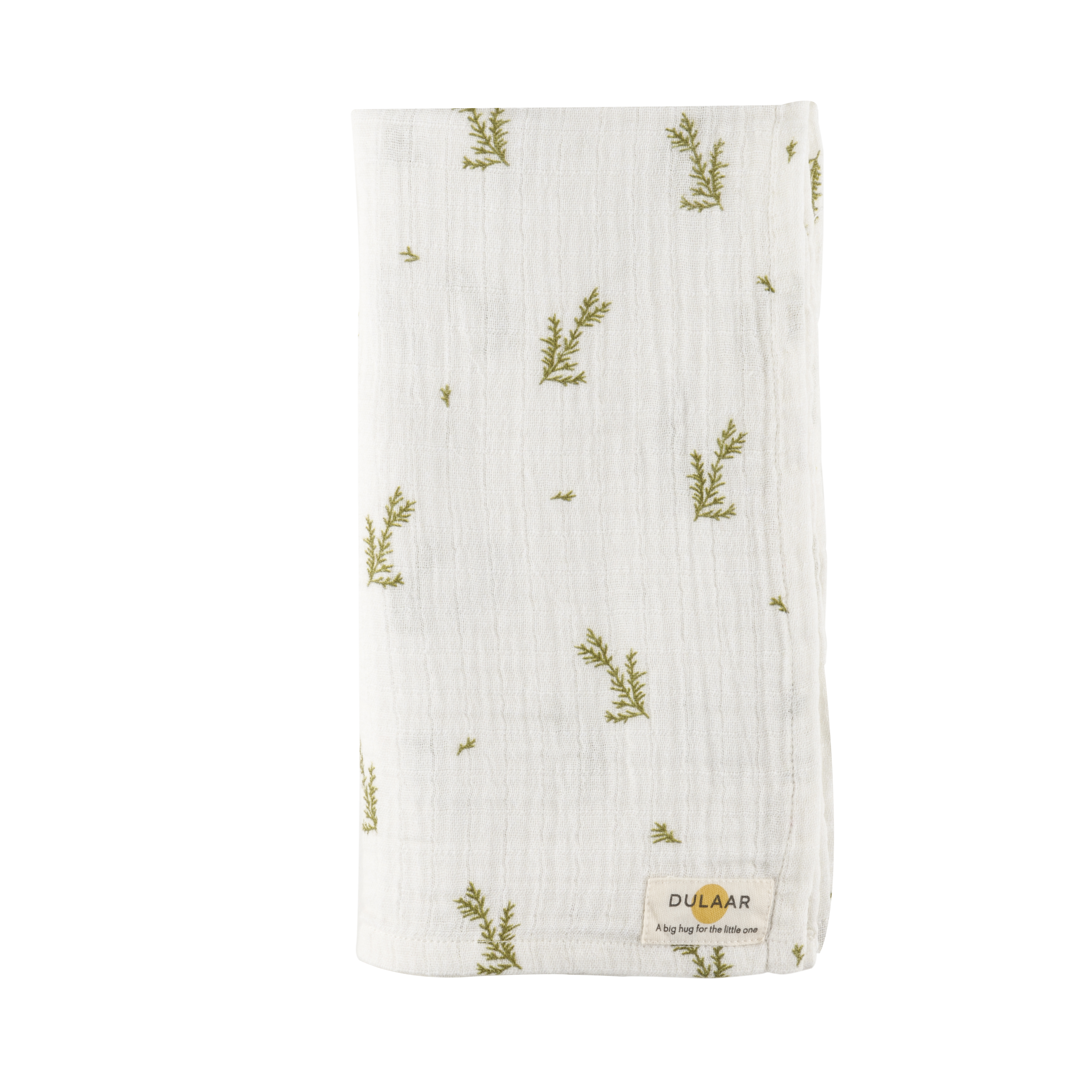 Dulaar Organic Muslin Swaddle (Set of 3) - Green Zen + The Sparrow and Flower + Just Lion Around