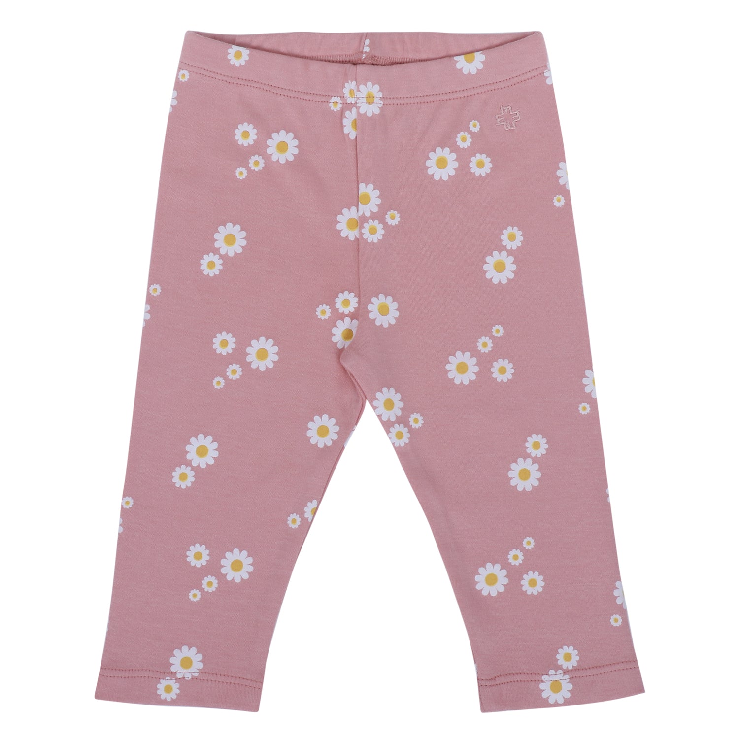 My Milestones Leggings - Peach Daisy/ Pink - 2 PC Pack