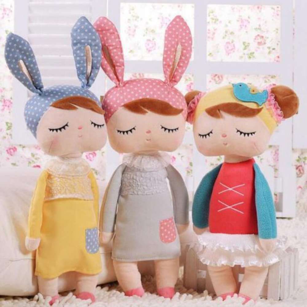 Sleeping Bunny Doll - Red
