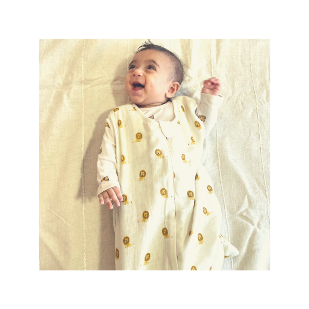 Dulaar Organic Muslin Sleep Bag - The Sparrow and Flower