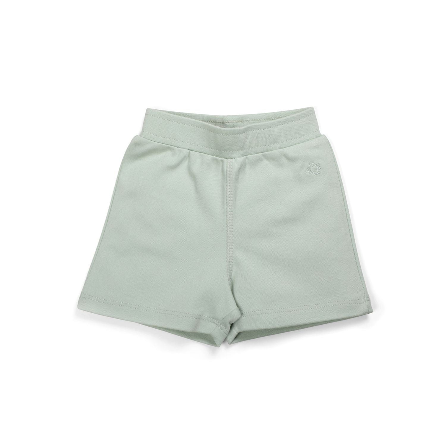 My Milestones Shorts Boys Sage Green / Yellow - 2 Pc Pack