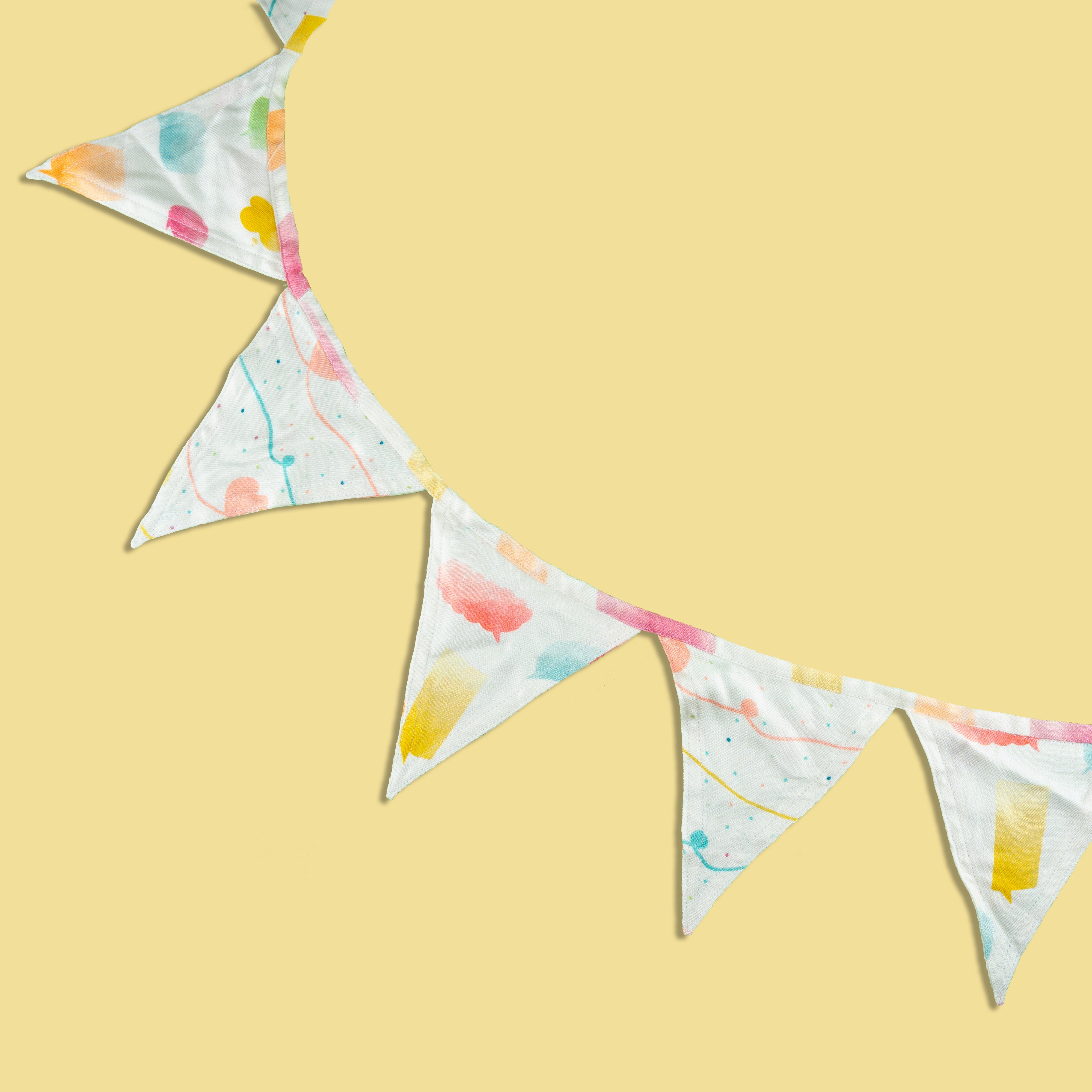 Tiny Snooze Cot Bunting- Lost in Thoughts