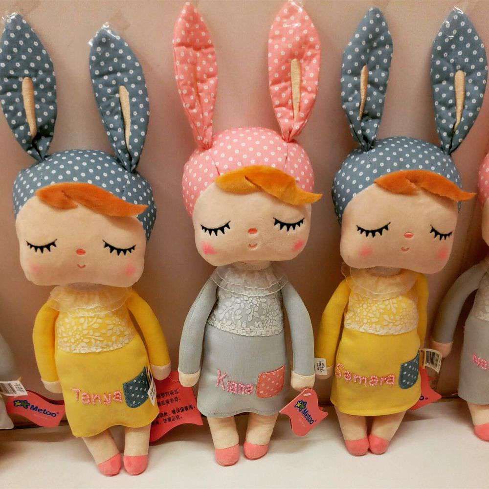 Sleeping Bunny Doll - Yellow