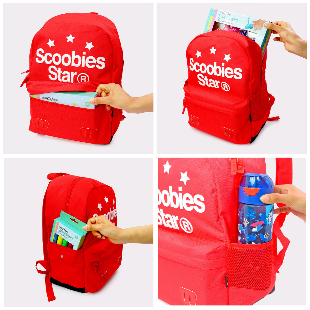 Scoobiesstar Canvas Bag Red