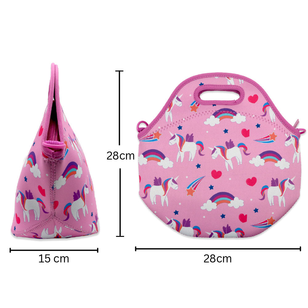 Neoprene Lunch Bags - Pink