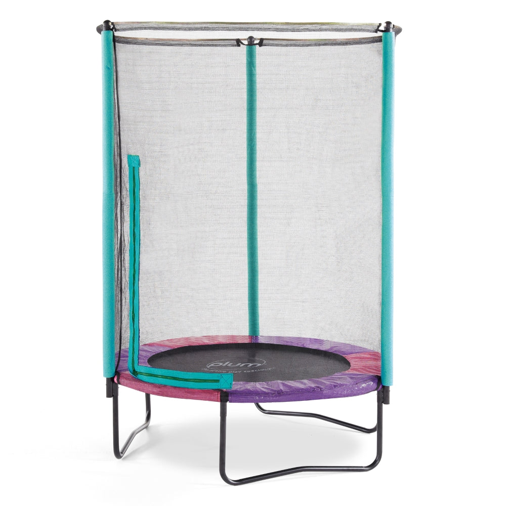 4.5 ft trampoline with enclosure hotsell