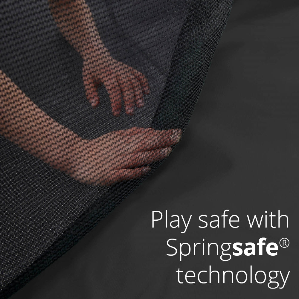 Plum® Wave Springsafe® Trampoline And Enclosure 8ft- 14ft