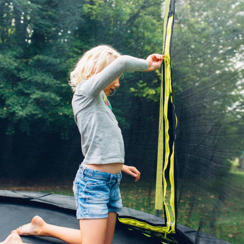 Plum® Wave Springsafe® Trampoline And Enclosure 8ft- 14ft