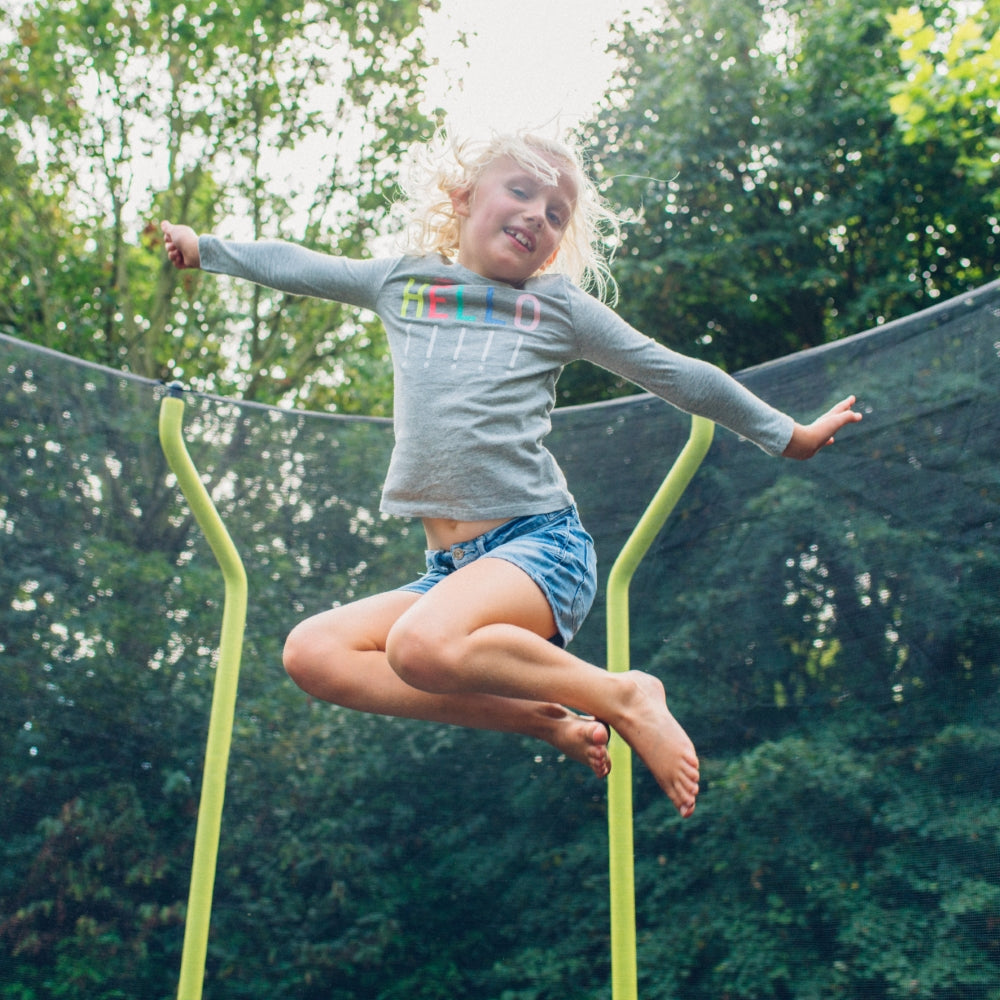 Plum® Wave Springsafe® Trampoline And Enclosure 8ft- 14ft