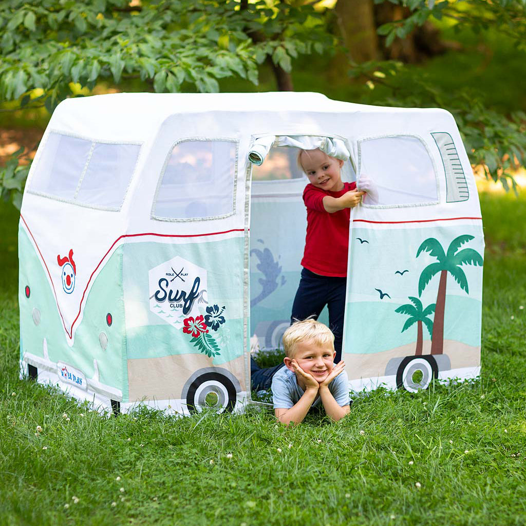 surf tent Role Play Deluxe Surfing Camper Playhouse Tent – Buy Now at My Baby Babbles