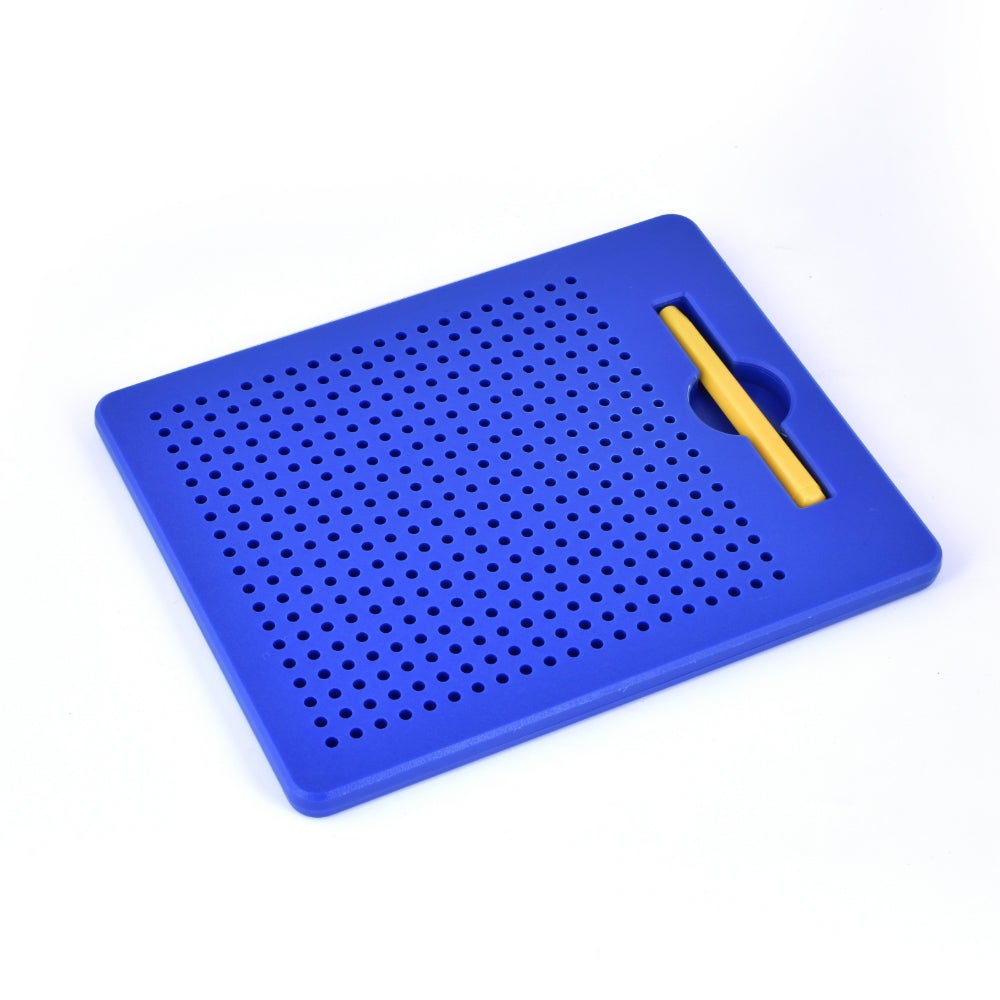 Scoo-MagBall Blue Tab | With Magnetic Stylus | Kids Reusable Fun Learning Pad | With Audible Click Sound | Creative Education Drawing Tablet