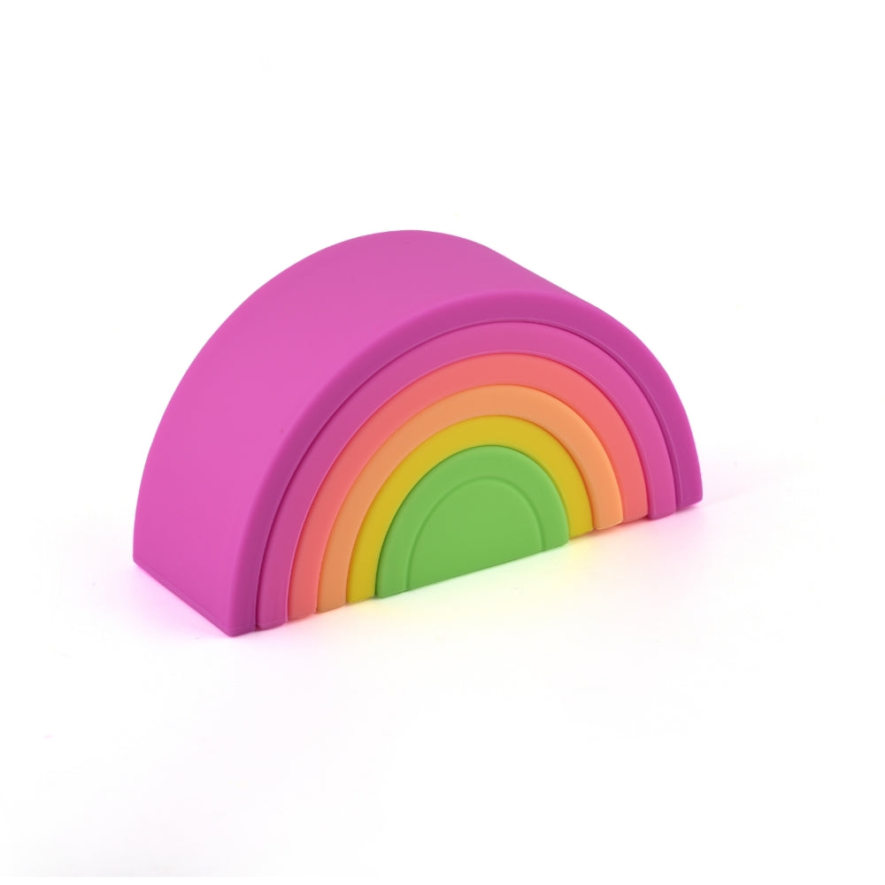 Silicone Stackables- Neon