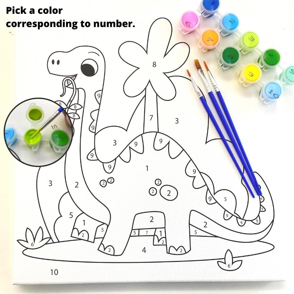 Paint By Number (Dino World)