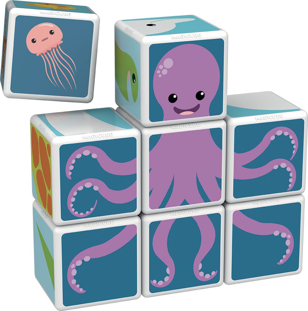 Geomag - Magicube Sea Animals