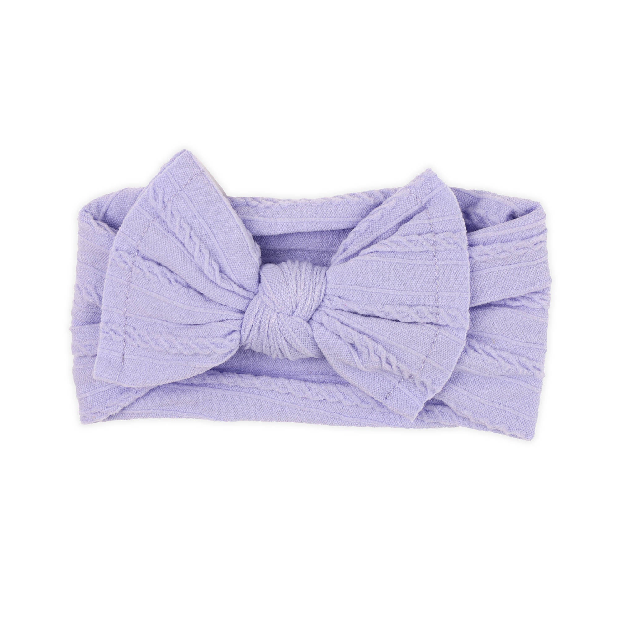 Nadoraa Peach & Purple Baby Headbands- 2 Pack