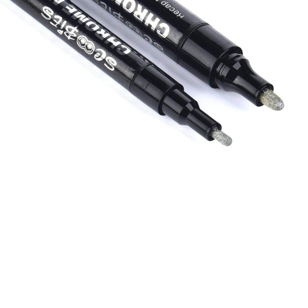Chrome Pens Set (Set Of 2)