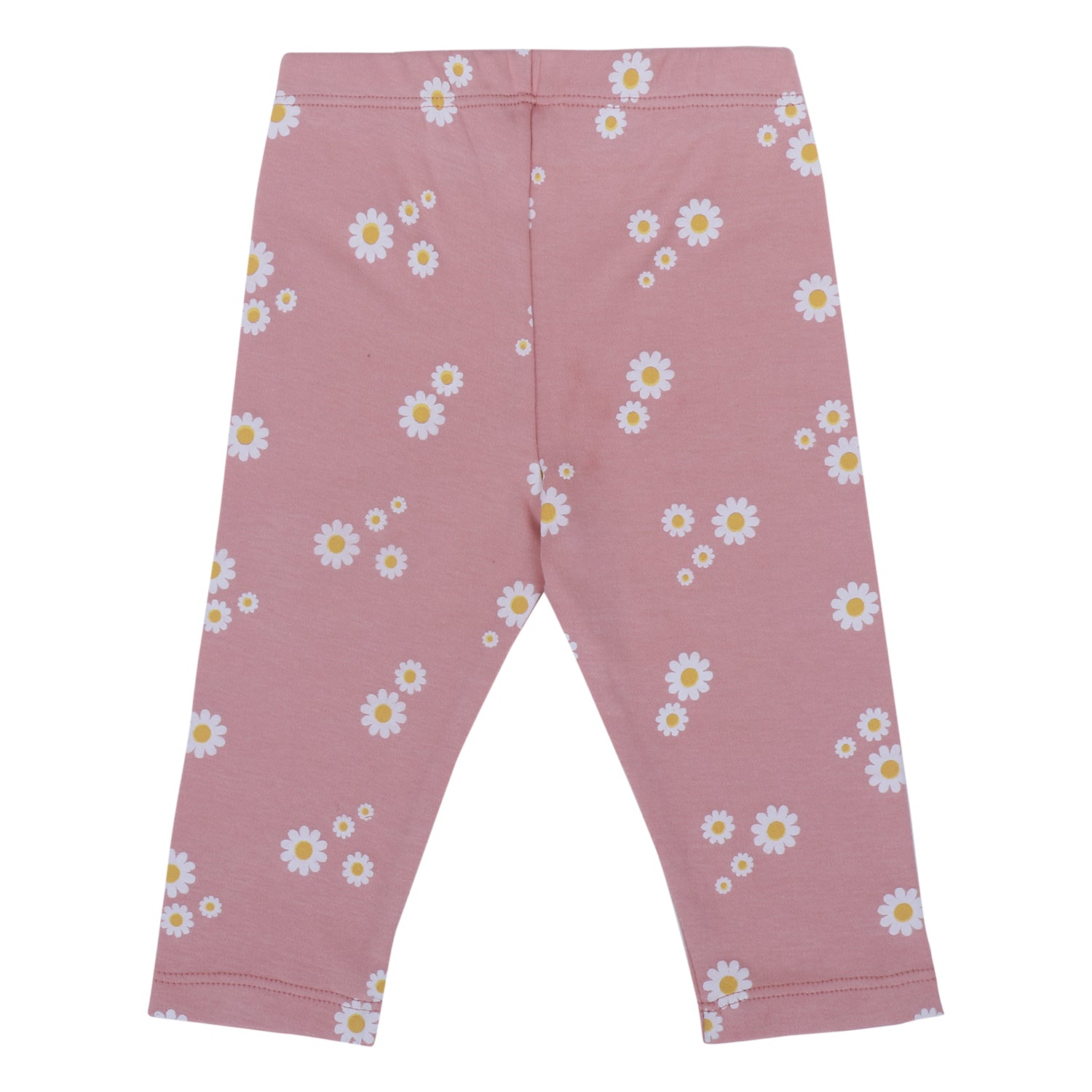 My Milestones Leggings - Peach Daisy/ Pink - 2 PC Pack