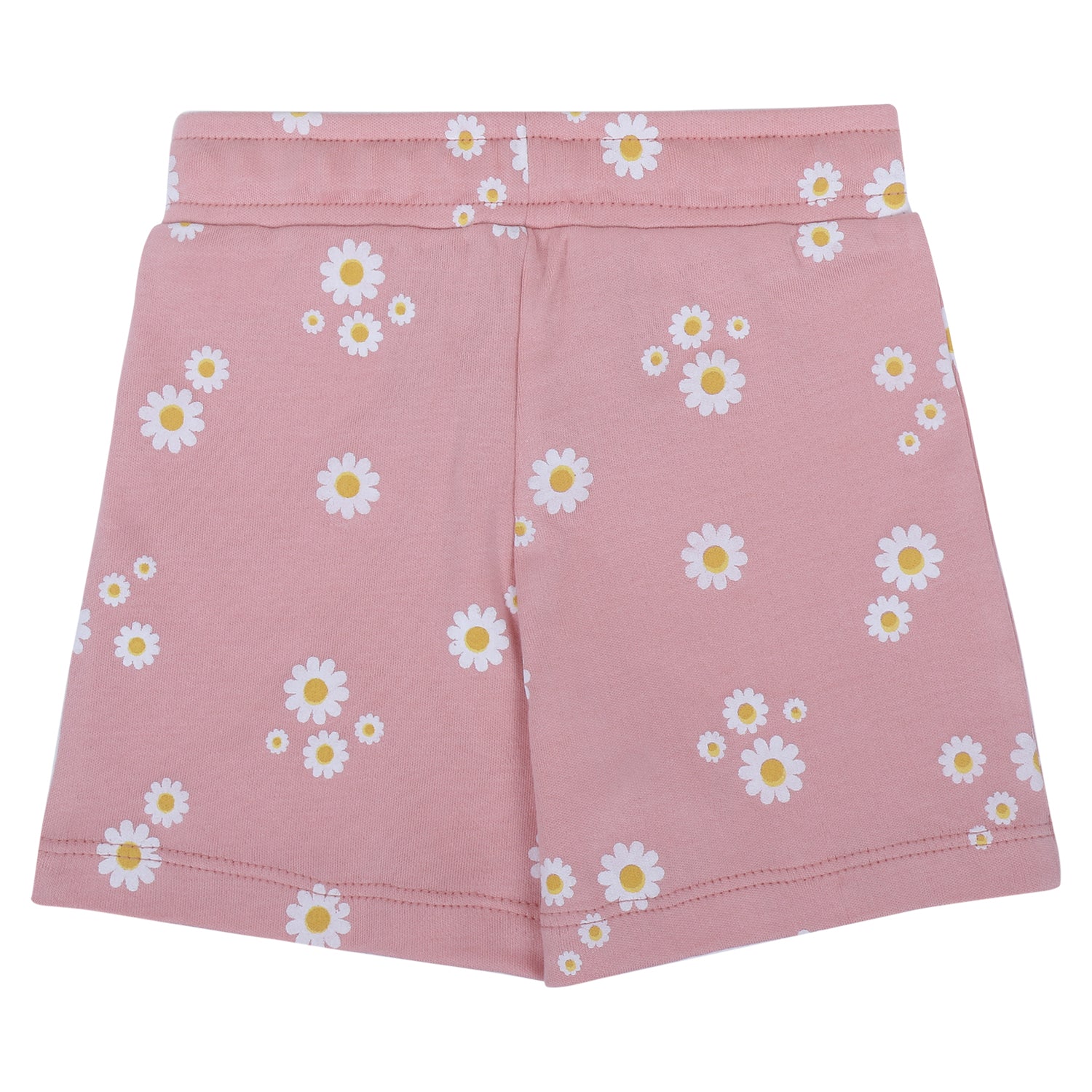 My Milestones Shorts - Peach Daisy / Yellow- 2 Pc Pack
