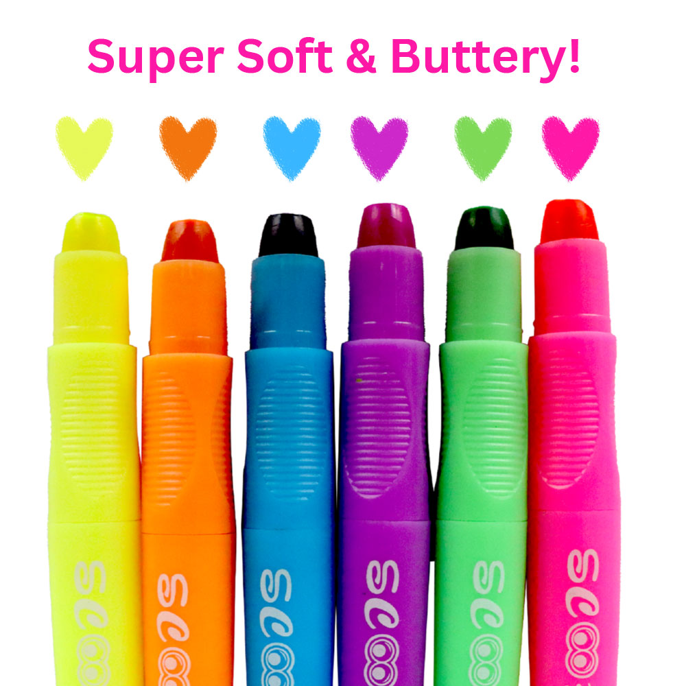 Neon Crayons