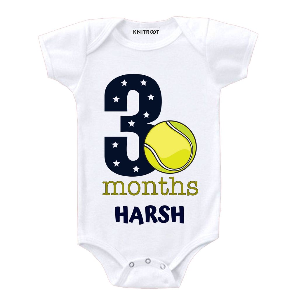 3 Months Onesie - Ball