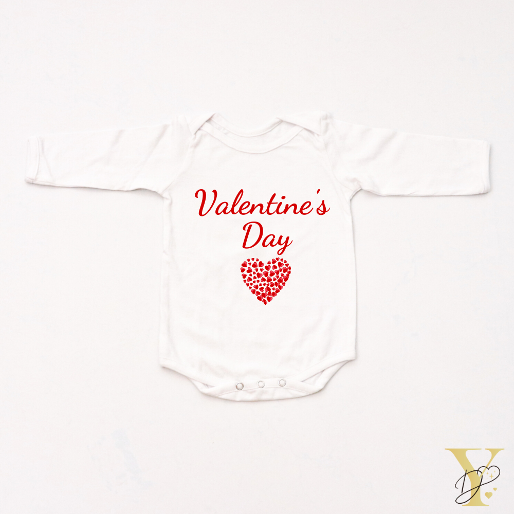 Valentine's Day Bodysuit Full/Half Sleeves