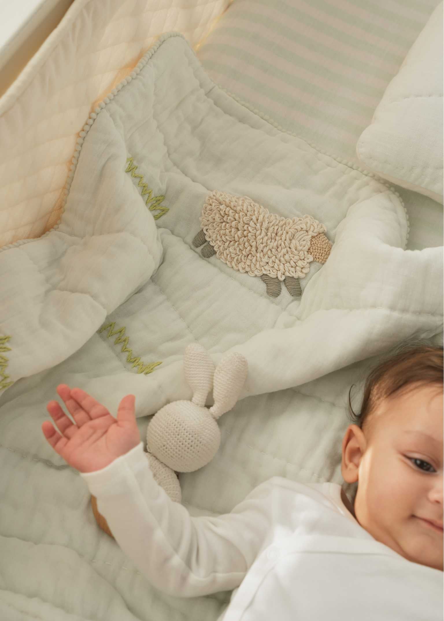 Counting Sheep Baby Blanket