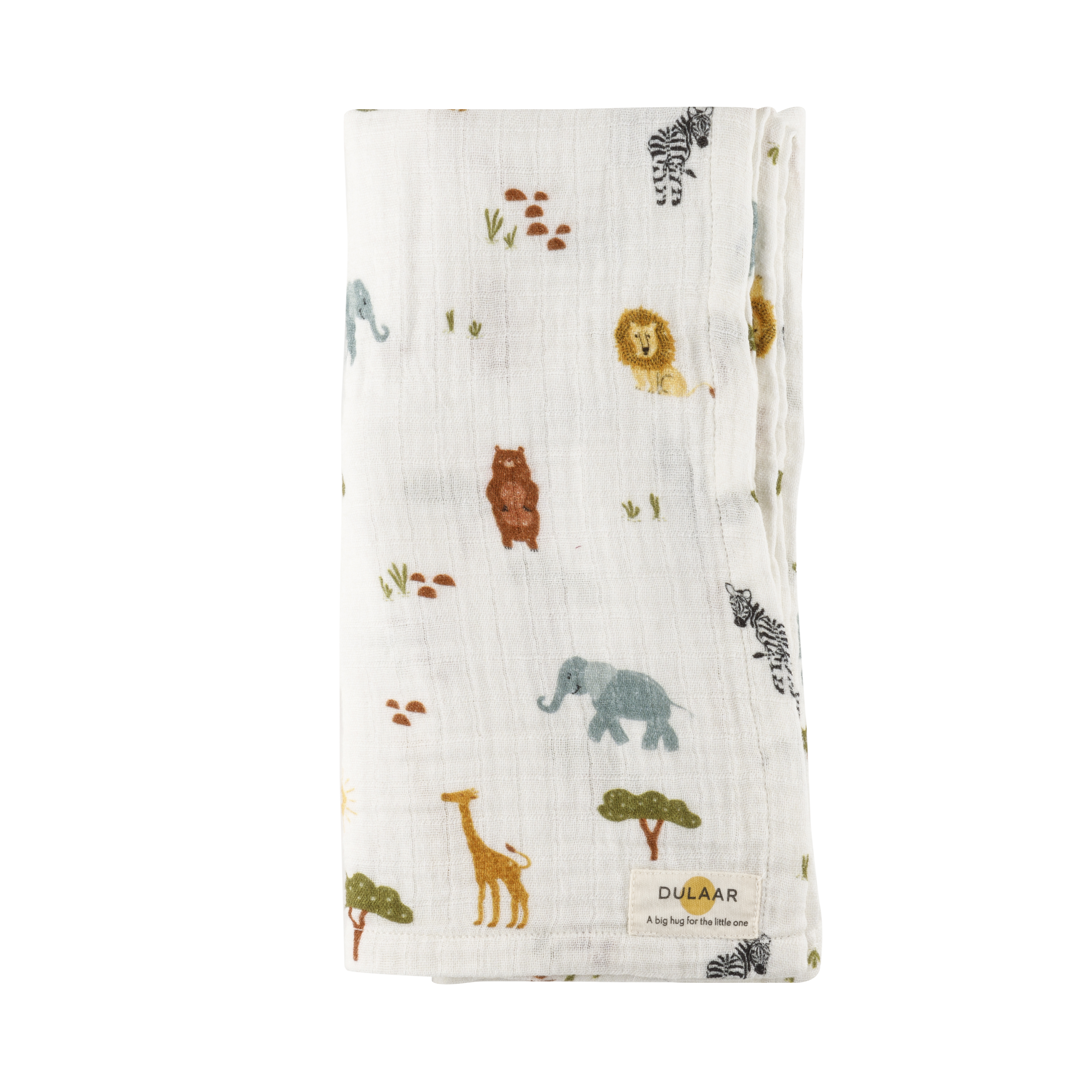 Dulaar Organic Muslin Swaddle (Set of 3) - Green Zen + The Sparrow and Flower + Squad Goals