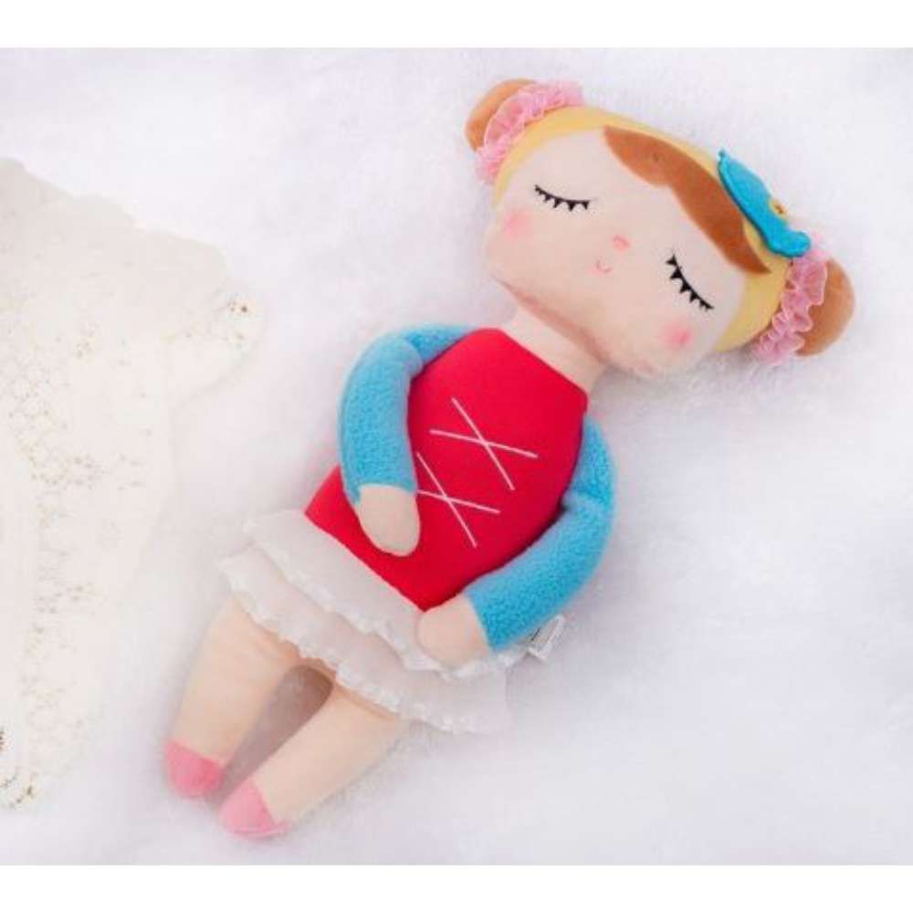 Sleeping Bunny Doll - Red