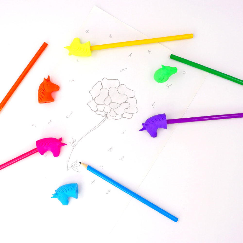 Unicorn Pencil Head Set