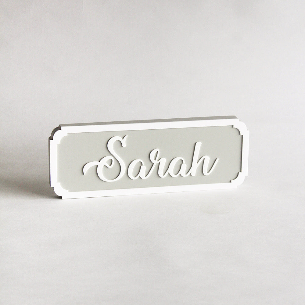 Name Plaques - Fancy