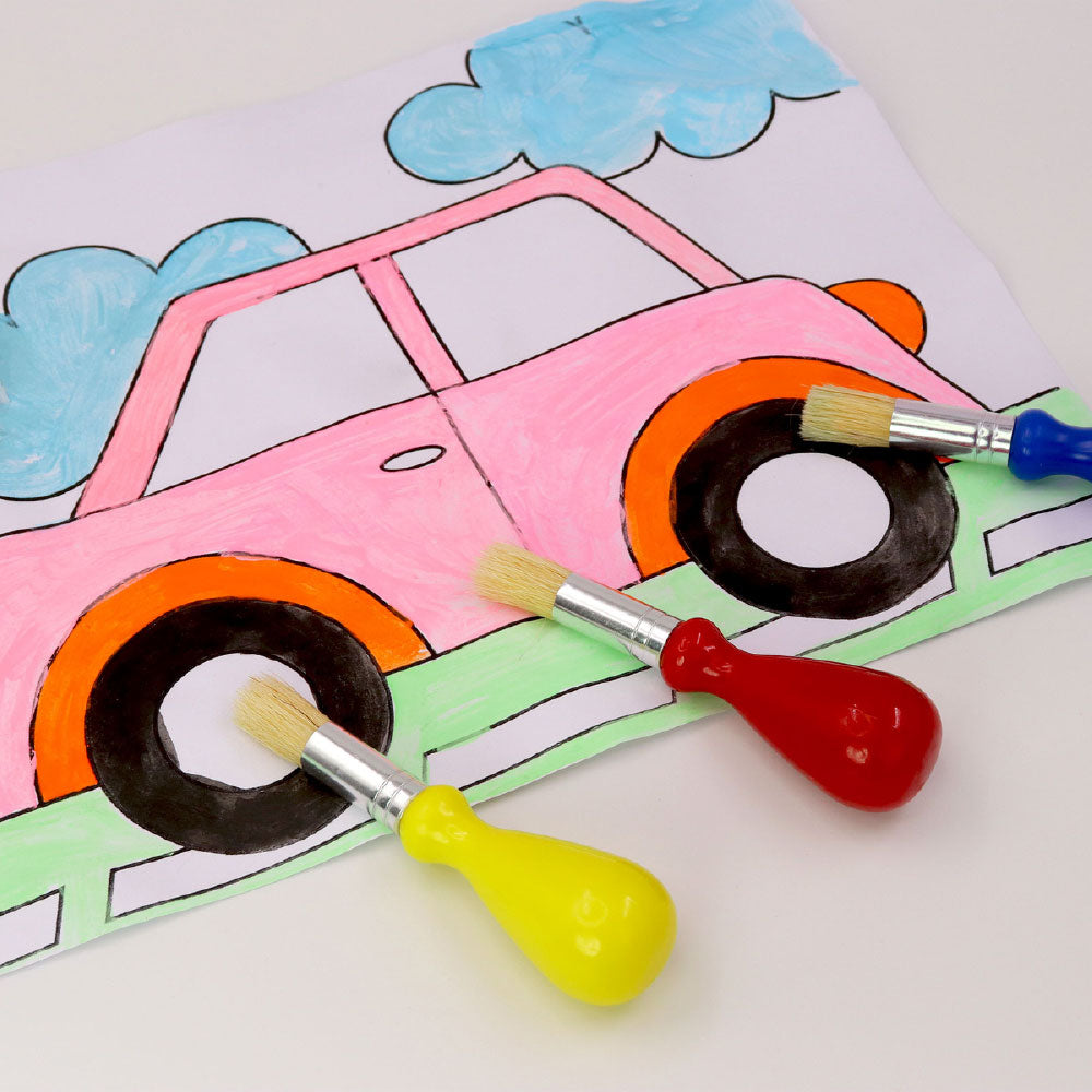 Little Finger Hue Water Color Block (Set Of 6)