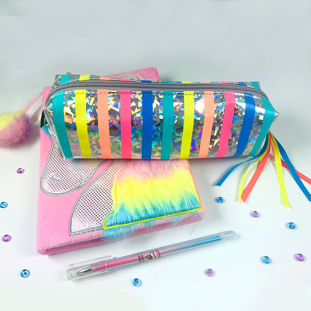 Stripe Love Pencil Case