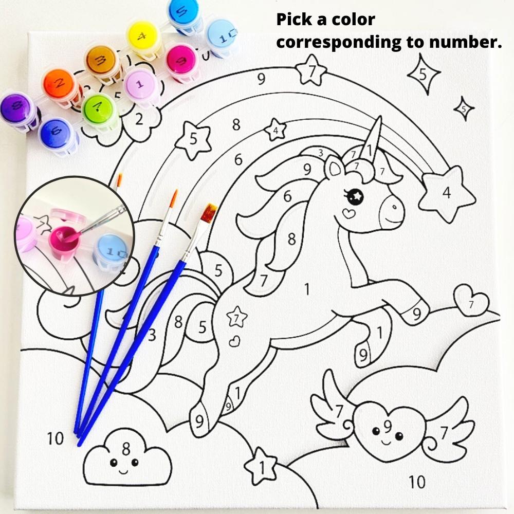 Paint By Number (Magic Unicorn)