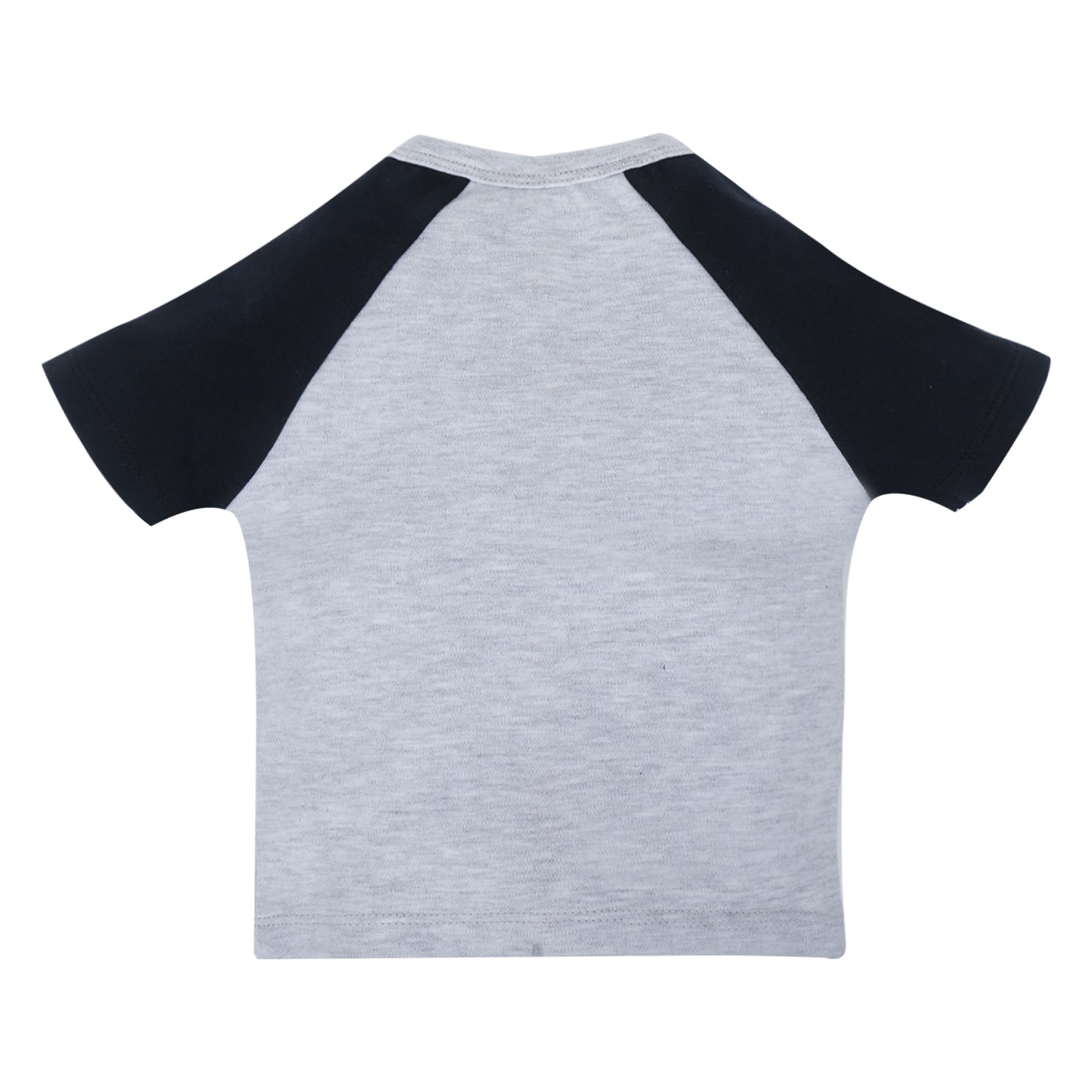 My Milestones T-shirt Half Sleeves Boys Yellow Grey/ Grey Navy Blue-2Pc Pack