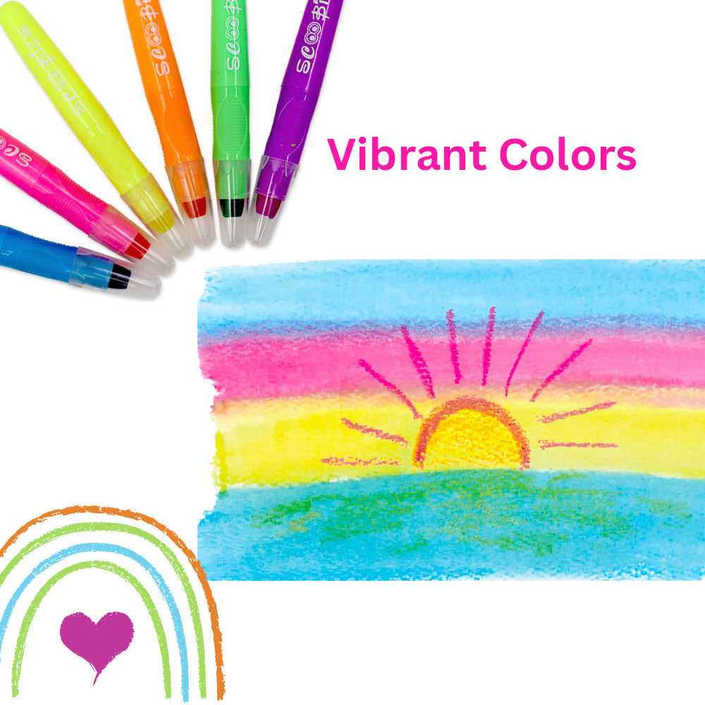 Neon Crayons