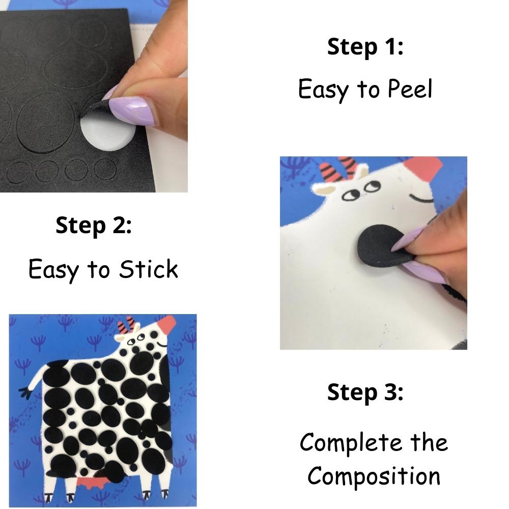 3D EVA Foam Stickers - Animals