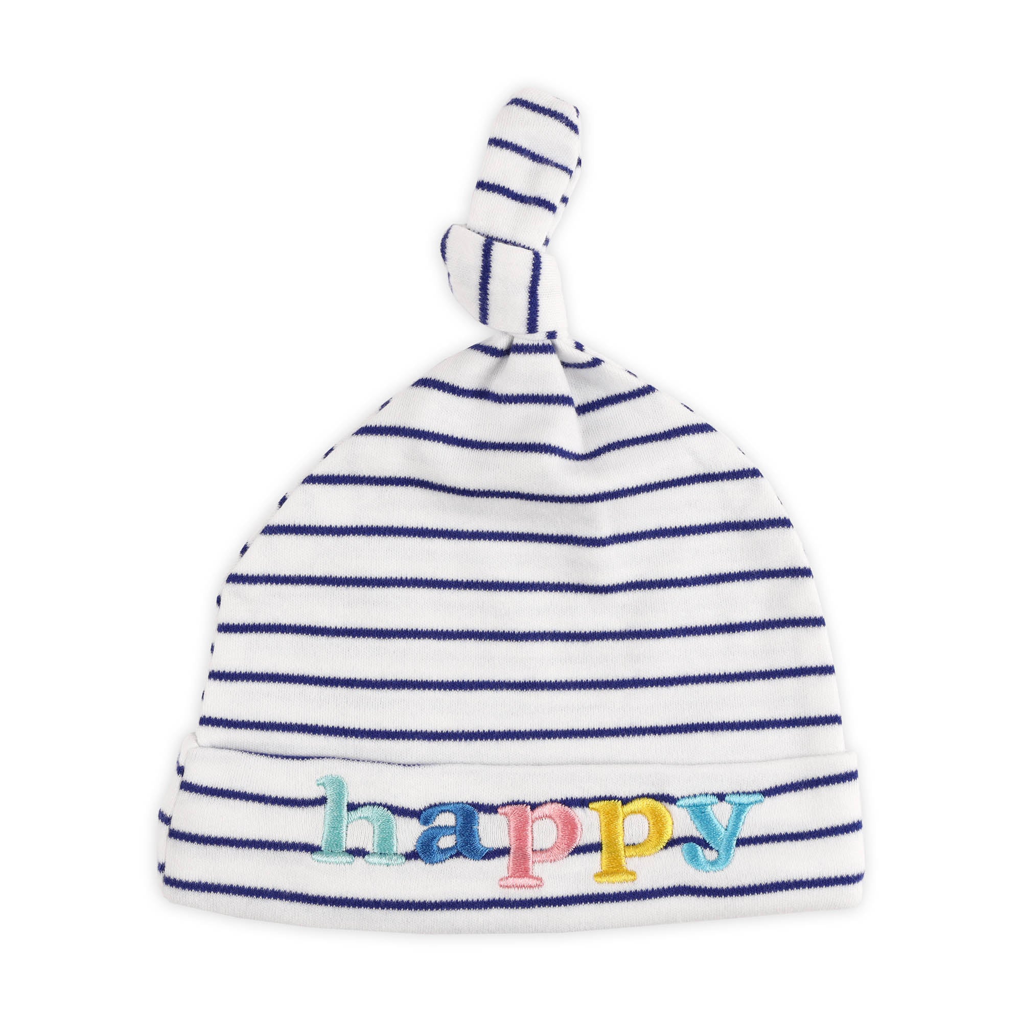 Kicks & Crawl- Happy Clouds Knotted Caps - Pack of 3