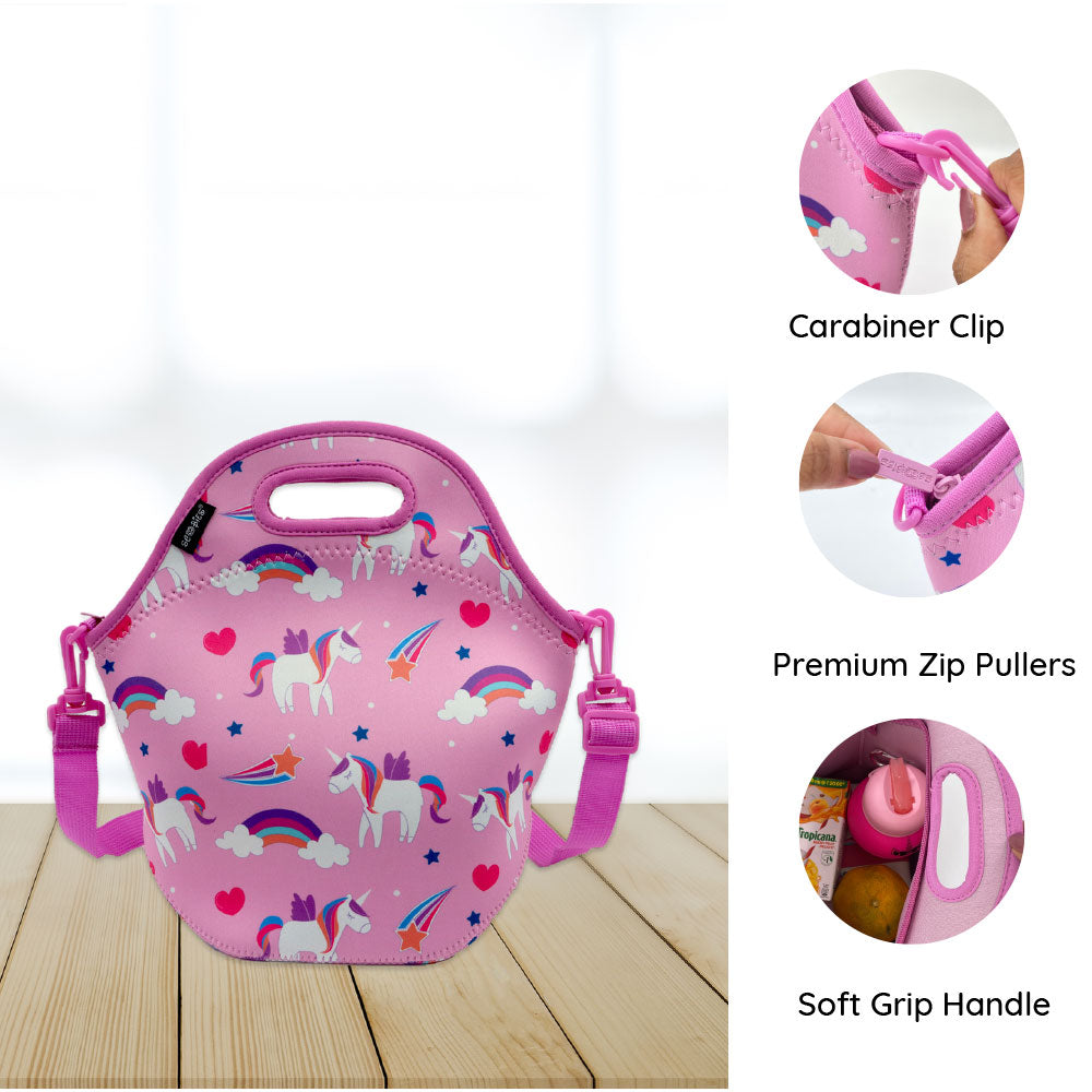 Neoprene Lunch Bags - Pink