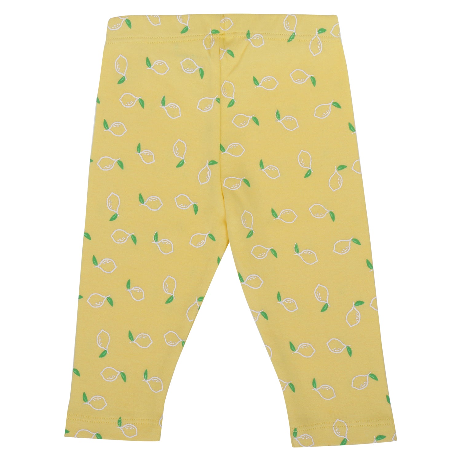 My Milestones Leggings  - Yellow Lemon / Sage Green - 2PC Pack