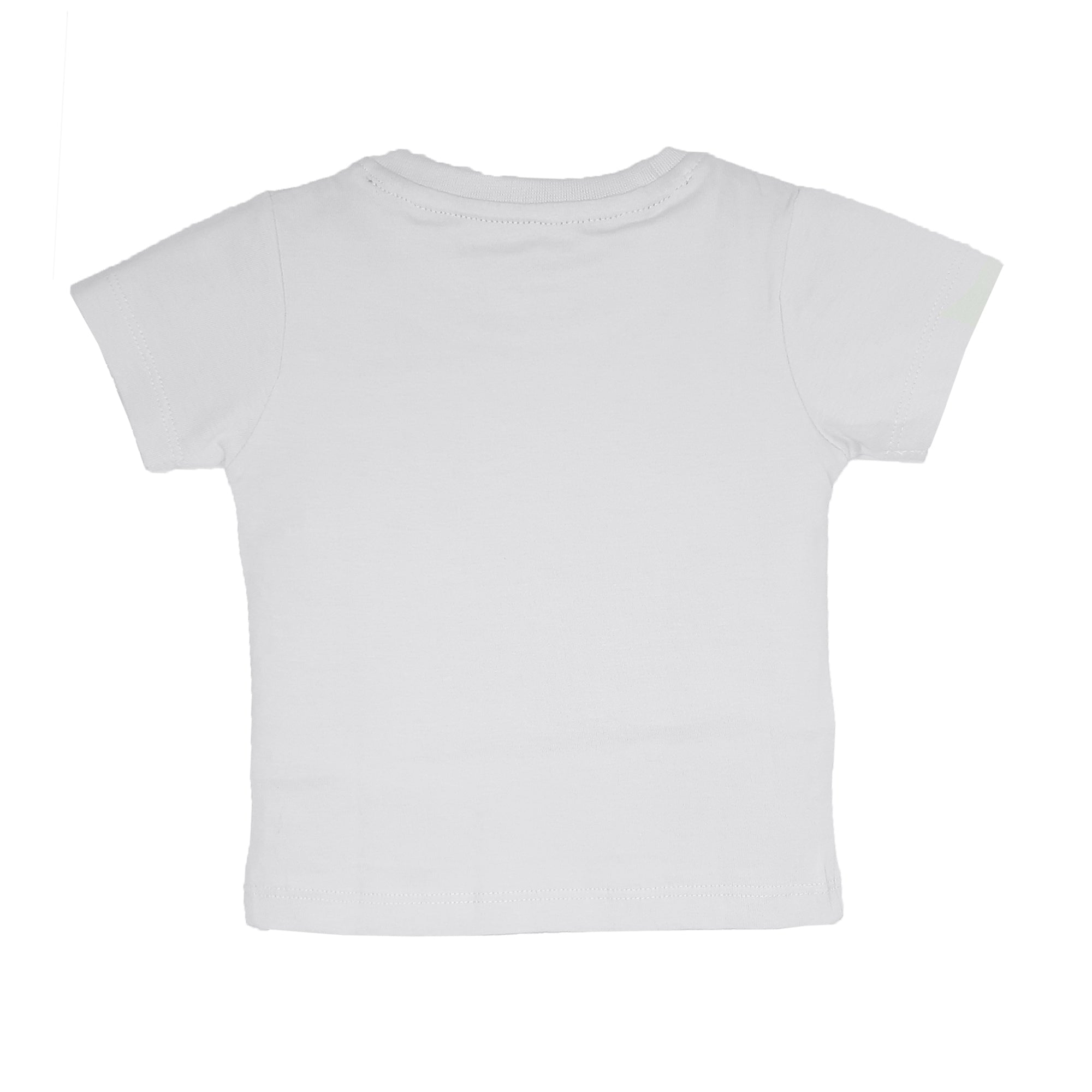 My Milestones Round Neck T-Shirt HS Solid Yellow / White / Grey - 3 Pc Pack