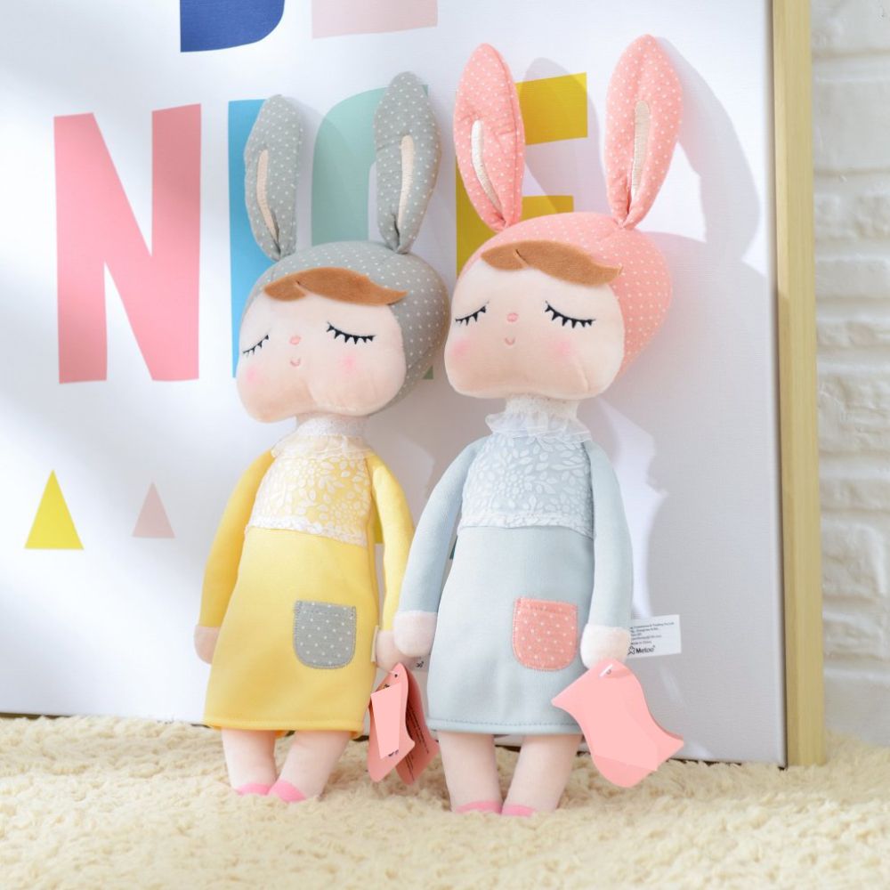 Sleeping Bunny Doll - Yellow