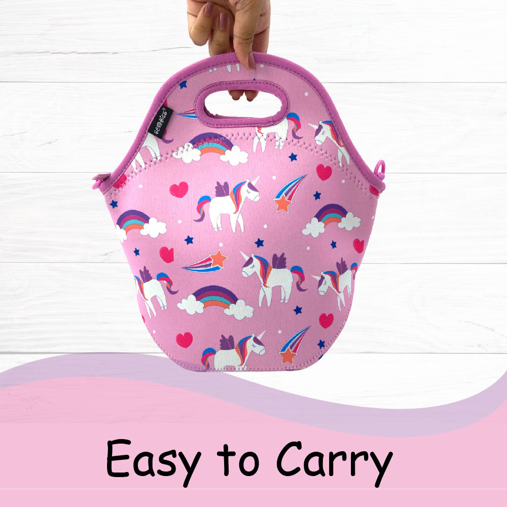 Neoprene Lunch Bags - Pink