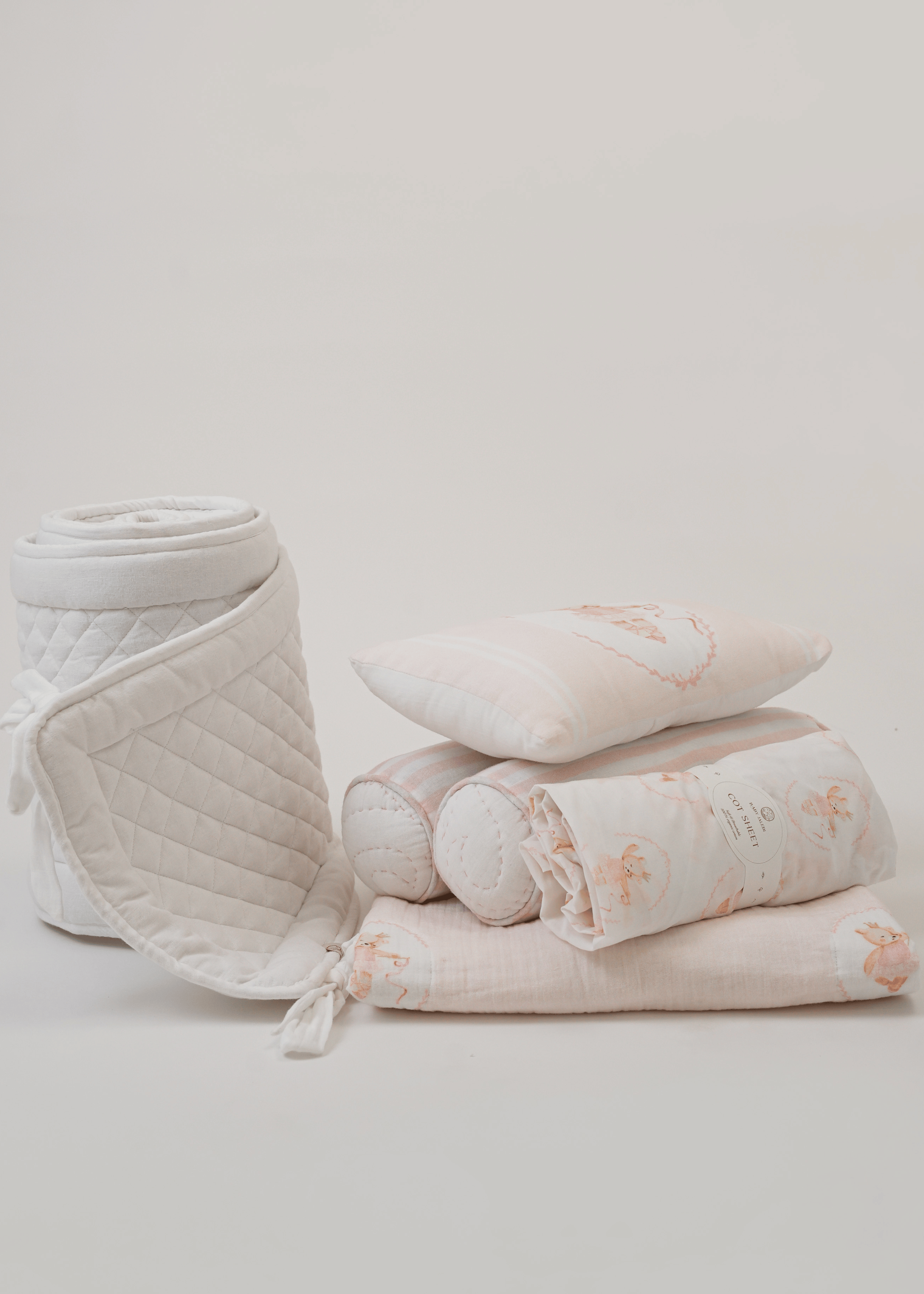 Prima Ballerina Bear Complete Cot Bedding Set with Bumper