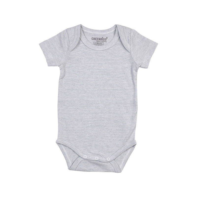100% Organic Cotton Newborn Baby Bodysuit,Rompers, Onesie - Pack of 3